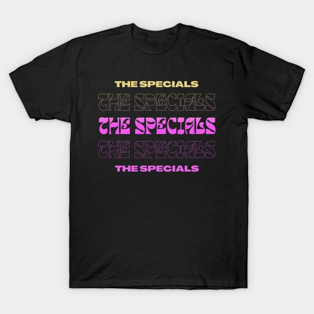 The Specials // Typography Fan Art Design T-Shirt by bambangbuta